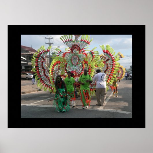 Carnival in Trinidad 2010 Poster (Voorkant)