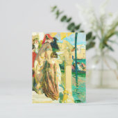 Carnival in Venetië, Lucien Simon Briefkaart (Staand voorkant)