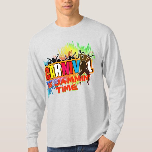 CARNIVAL IS JAMMIN' TIME T-SHIRT (Voorkant)
