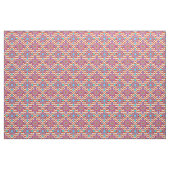Carnival-kleuren | Chevron Boho Pattern Stof (Yard (91,4 cm))