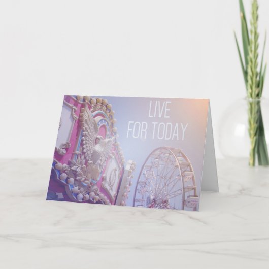 Carnival | Leef Vandaag Ansichtkaart Kaart (Voorkant)