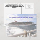 Carnival Legend d Briefkaart (Voorkant / Achterkant)