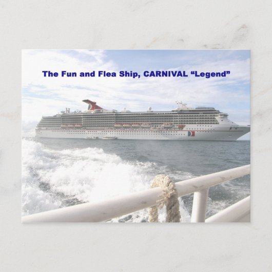 Carnival Legend d Briefkaart (Voorkant)