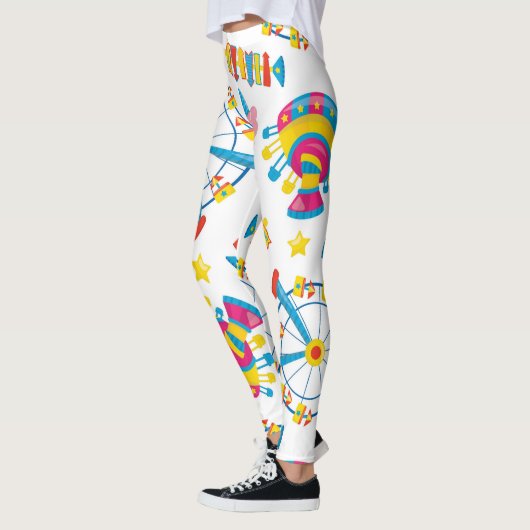 Carnival Lights: Ferris Wheel Print Leggings (Links)