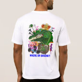 Carnival Mardi Gras Event Please Uitzicht Notes T-shirt (Achterkant)