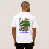 Carnival Mardi Gras Event Please Uitzicht Notes T-shirt (Achterkant volledig)