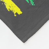 Carnival Mardi Gras Usa American Flag Crawfish Par Fleece Deken (Hoek)