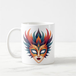 Carnival Mask Artistic Coffee Mug Koffiemok