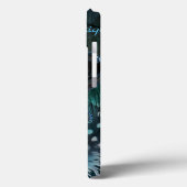 Carnival Masker - Blue Damask iPad Case (Achterkant / Links)