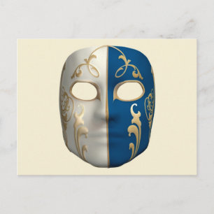 Carnival Masker Briefkaart