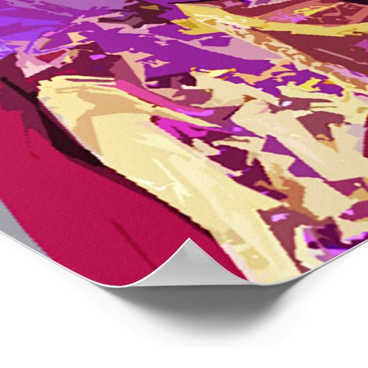 Carnival Masker van Venetië Poster (Hoek)