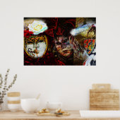 Carnival Maskergroep Poster (Keuken)