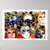 Carnival-maskers Poster (Voorkant)