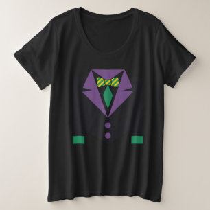Carnival Masquerade Tuxedo Mannen Parade Mardi Gra Grote Maat T-shirt