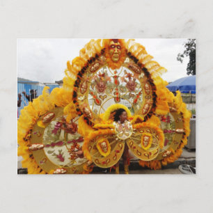 Carnival Masquerader, Trinidad en Tobago Briefkaart