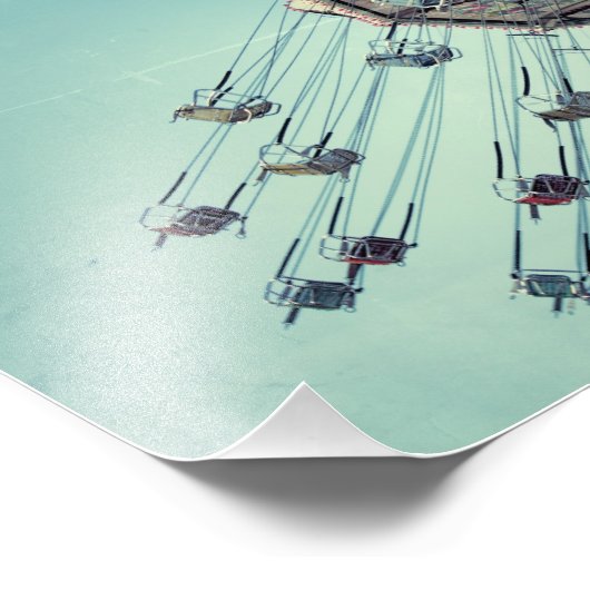 Carnival met ritten foto afdruk (Hoek)