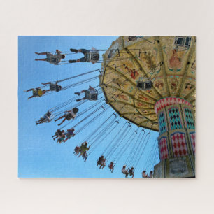 Carnival Midway Swings Jigzaag Puzzle Legpuzzel
