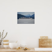 Carnival Mirakel in Alaska Poster (Keuken)