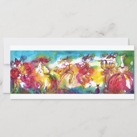 CARNIVAL NACHT KAART (Voorkant)