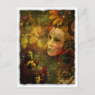 Carnival - New Orleans Mardi Gras Splendor Briefkaart