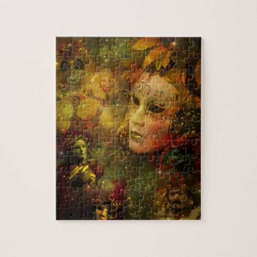 Carnival - New Orleans Mardi Gras Splendor Legpuzzel (Verticaal)