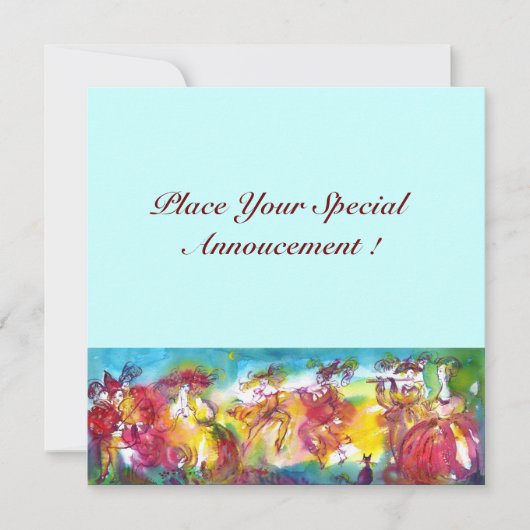 CARNIVAL NIGHT, Mardi Gras Masqureade, Dance, Musi (Voorkant)