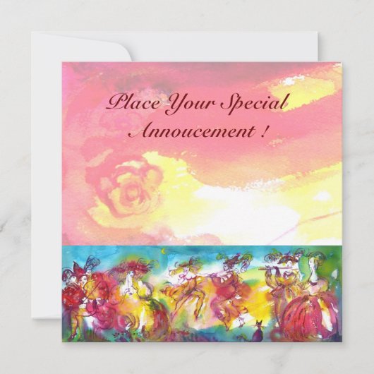 CARNIVAL NIGHT, Mardi Gras Masqureade, Dance, Musi (Voorkant)