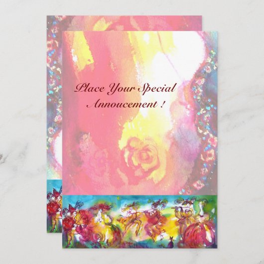 CARNIVAL NIGHT, Mardi Gras Masqureade, Dance, Musi (Voorkant / Achterkant)