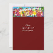 CARNIVAL NIGHT, Mardi Gras Masqureade, Dance, Musi Kaart (Achterkant)