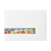 CARNIVAL NIGHT / Venetian Masquerade, Dance Music Adreslabel Wikkel (Voorkant)