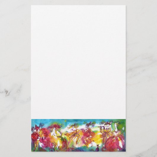 CARNIVAL NIGHT / Venetian Masquerade,Dance Music Briefpapier (Voorkant)