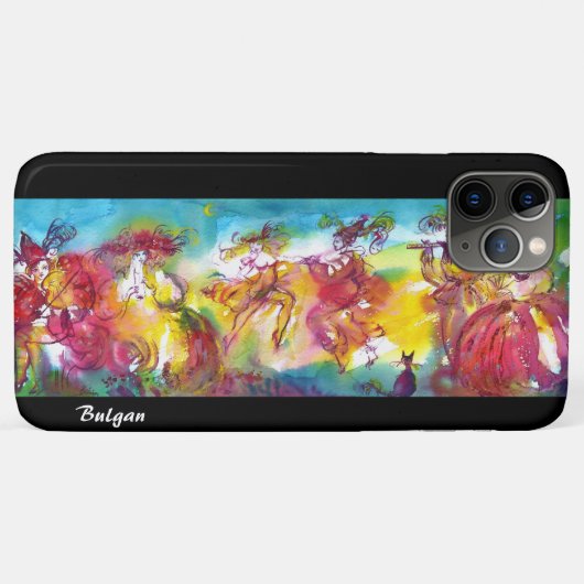 CARNIVAL NIGHT / Venetian Masquerade, Dance Music Case-Mate iPhone Case (Achterkant (horizontaal))