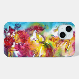 CARNIVAL NIGHT / Venetian Masquerade, Dance Music iPhone 15 Case