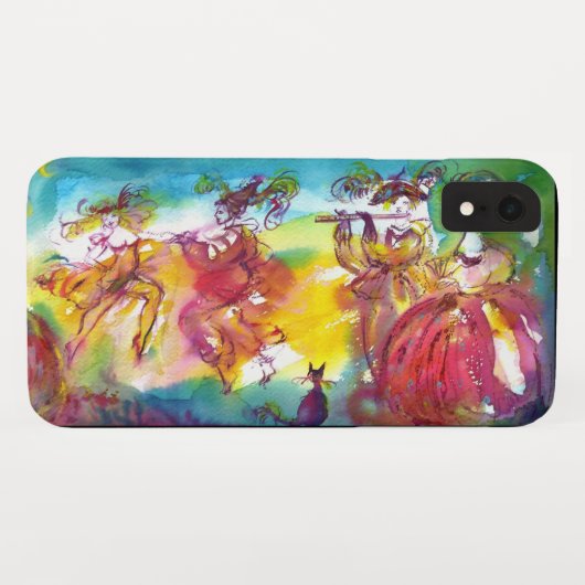 CARNIVAL NIGHT / Venetian Masquerade, Dance Music Case-Mate iPhone Case (Achterkant (horizontaal))