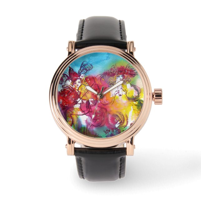 CARNIVAL NIGHT / Venetian Masquerade, Dance Music Horloge (Voorkant)