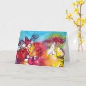 CARNIVAL NIGHT / Venetian Masquerade,Dance Music Kaart (Gele Bloem)