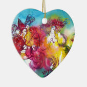 CARNIVAL NIGHT / Venetian Masquerade, Dance Music Keramisch Ornament (Rechts)