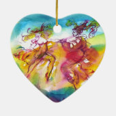 CARNIVAL NIGHT / Venetian Masquerade, Dance Music Keramisch Ornament (Achterkant)