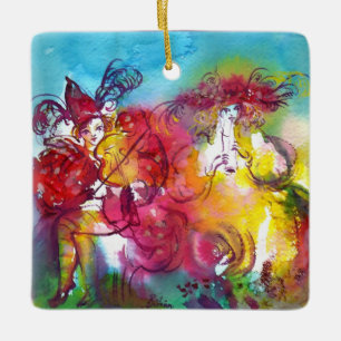 CARNIVAL NIGHT / Venetian Masquerade, Dance Music Keramisch Ornament