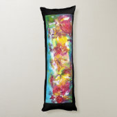 CARNIVAL NIGHT / Venetian Masquerade, Dance Music Lichaamskussen (Achterkant (Verticaal))