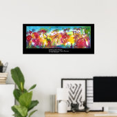 CARNIVAL NIGHT / Venetian Masquerade,Dance Music Poster (Thuiskantoor)