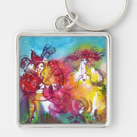 CARNIVAL NIGHT / Venetian Masquerade, Dance Music Sleutelhanger (Voorkant)