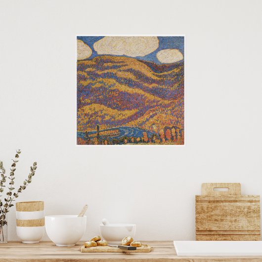 Carnival of Autumn, 1908 Marsden Hartley Poster (Keuken)