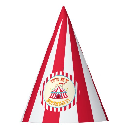 Carnival of Circus Party Feesthoedjes (Voorkant)