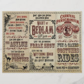 Carnival Pandemonium Flyer (Voorkant)