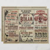 Carnival Pandemonium Flyer (Voorkant / Achterkant)
