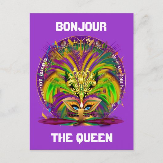 Carnival Party Combo Pack Kies uit 3 design Uitnodiging Briefkaart (Voorkant)