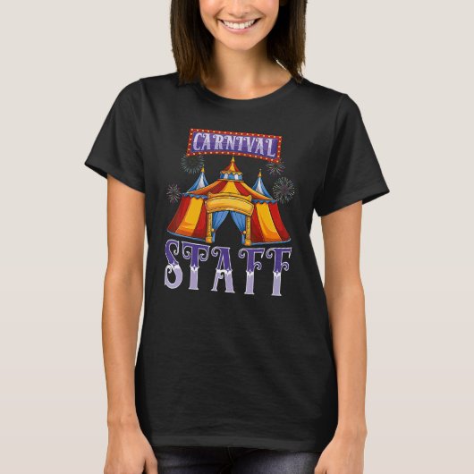 Carnival personeel Circus event squad Creatievalja T-shirt (Voorkant)