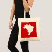 Carnival Red Festive Brazilië Tote Bag (Voorkant (product))