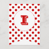 Carnival Red Party Flag Bunting Banner Post Card Briefkaart (Voorkant)